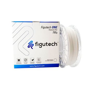 Filamento 3d Pla Figutech One 750g Color Blanco 1.75mm