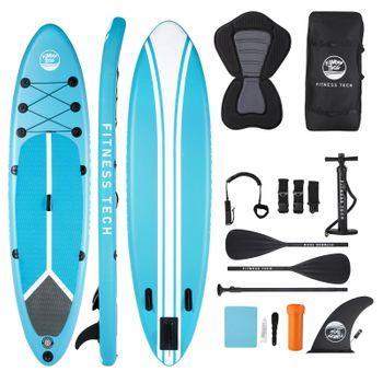 Tabla Paddle Surf Fitness Tech Formentera 10.6" 320x81x15cm.