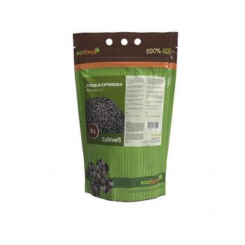 Cultivers Arcilla Expandida Arlita 5l. Sustrato Bolas Para Drenaje De Macetas, Jardines Y Cultivos Hidropónicos