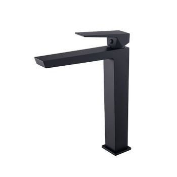 Sky Bath Cdi005-3ng Infinite Grifo Monomando Lavabo Alto Negro Mate