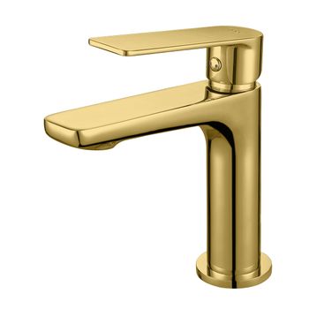 Sky Bath Cdg006-1oro Glory Monomando Lavabo Oro Cepillado