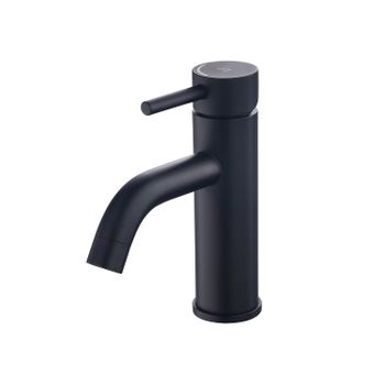 Sky Bath Cdr007-1ng Rock Monomando Lavabo Negro Mate