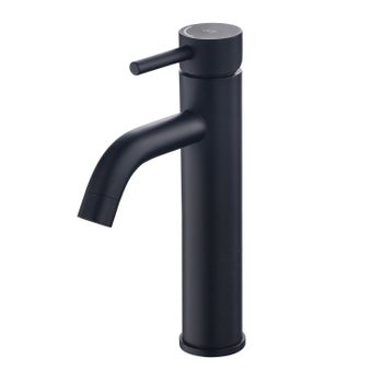 Sky Bath Cdr007-3ng Rock Monomando Lavabo Alto Negro Mate