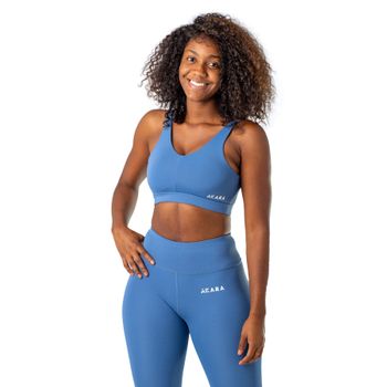 Akara Sujetador Deportivo De Mujer Bata-fit, Sujeción Fija Para Actividade De Impacto, Material Extra Suave, Espalda Con Tirantes, Corte Ceñido Al Cuerpo, Entrenamiento Alto Impacto | Negro | Talla S