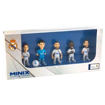 Minix Pack 5 Figuras Real Madrid (tamaño 7cm)