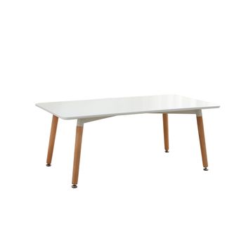 Mesa De Centro Nordica, Blanco 110x60 Cm