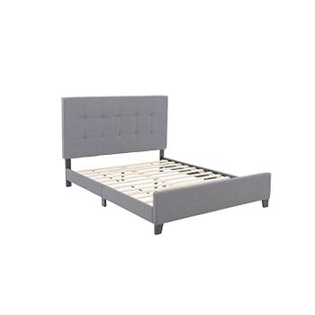 Cama De Matrimonio Con Somier Emily 135cm Gris