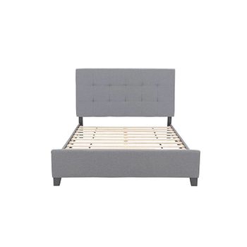 Cama De Matrimonio Con Somier Emily 150cm Gris