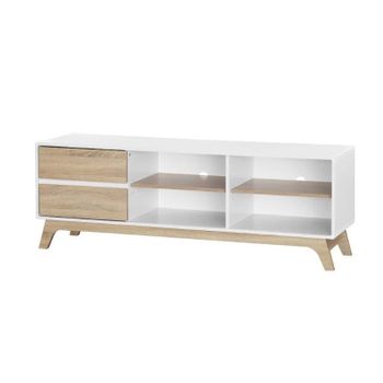 Mueble Bajo Tv Dn Cabinet 2 Cajones, Cambria 151x53 Cm