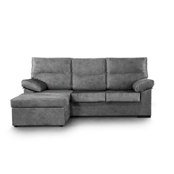 Sofa Chaise Longue Reversible Alicante 200cm Gris