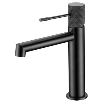 Grifo Lavabo Color Black Gun Metal Line Imex Bdd038-1bgm  - Marca Mice / Imex