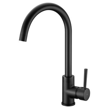 Grifo de cocina monomando Grohe Minta caño en C cromo ref. 32917000