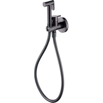 Ducha higiénica empotrada y monomando Grifo bidet empotrado SERIE MUNICH  Black Gun Metal RDM001/BGM - MARCA MICE / IMEX