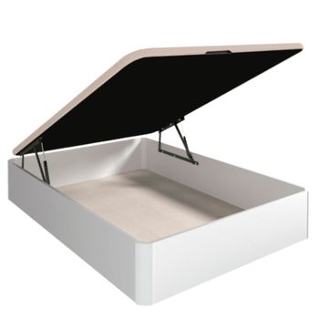 Canapé Abatible Tapa Partida Antipolvo Altura 33 Cm - Blanco - 150x190 Cm  con Ofertas en Carrefour