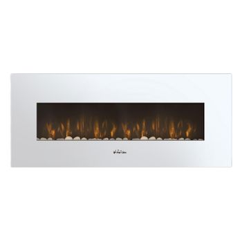 Chimenea eléctrica LED, Empotrable, Sin Calor, 107x38x25cm, Salón