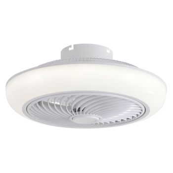 Ventilador Lámpara Led Con Rejilla