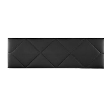 Cabecero Tapizado | Häusbed | Spyga 160x50x7 | Cama 160 Polipiel Negro