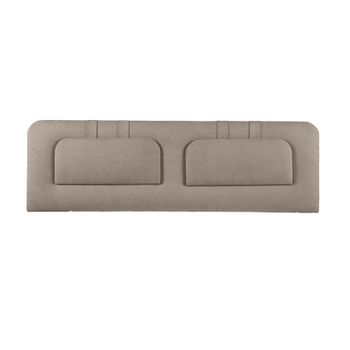 Cabecero Tapizado | Häusbed | Blume 160x50x7 | Cama 160 Microfibra Aquaclean Beige