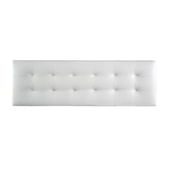 Cabecero Tapizado | Häusbed | Versalles 160x50x7 | Cama 160 Ado Polipiel Blanco