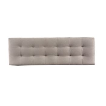 Cabecero Tapizado | Häusbed | Versalles 160x50x7 | Cama 160 Ado Microfibra Aquaclean Beige