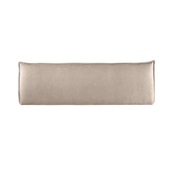 Cabecero Tapizado | Häusbed | Agora 160x50x7 | Cama 160 Microfibra Aquaclean Beige