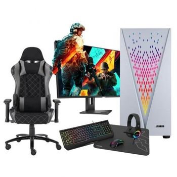 Pc Racing Pack Gaming Intel I7 12700f / 32gb / 480gb Ssd + 1tb Hdd / Rtx 3060 12gb / Wifi / Monitor 29" Fullhd + Combo Gaming + Silla Gaming + 3 Años De Garantía