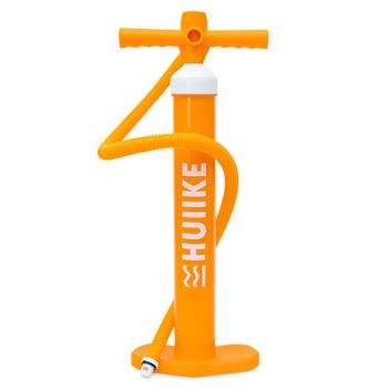 Inflador Paddle Surf Manual De Doble Acción Huiike | Hinchador Paddle Surf Con Base Estable, 15 Psi, Naranja