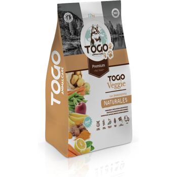 Togo Hipoalergenico Vegano Perros Comida Sin Gluten | Light | Sistema Digestivo Y Articular | 4kg