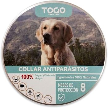 Collar Togo Preventivo Contra Pulgas, Mosquitos Y Garrapatas Para Perros Y Gatos 8 Meses | Todos Los Tamaños