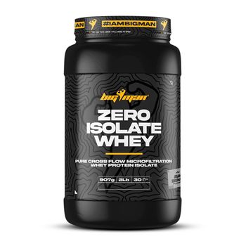 Bigman - Zero Isolate Whey 910 G - Proteina Isolate -  Sabor: Chocolate