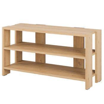 Armario Impresora De Aglomerado De Madera Vinsetto 80x40x72cm-roble con  Ofertas en Carrefour