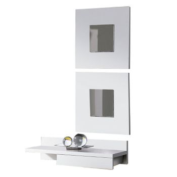 Perchero Con Zapatero De Mdf Homcom 80,5x40x168 Cm Blanco con Ofertas en  Carrefour