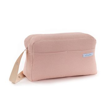 Bolsa Organizadora Para Carro De Bebé Mi Bollito Rosa 15 X 24 X 40 Cm