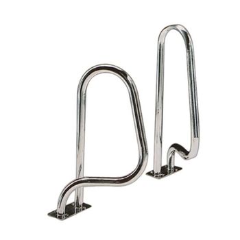 Pasamanos Baranda De Bajada Piscina Fx L. 1219mm. Acero Inoxidable Aisi  316. Dos Puntos De Apoyo Dos Escalones Pletinas + Tornillos + Tacos. con  Ofertas en Carrefour