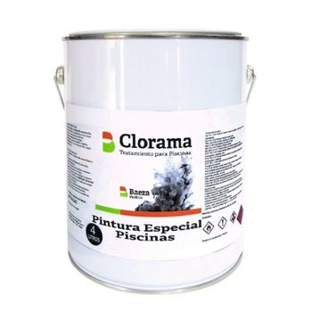 Pintura Al Clorocaucho Aquarama Para Piscina Blanca 4l