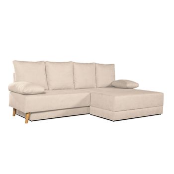 Sofa Chaise Longue Convertible En Cama Sigyn Arena 4 Plazas 260x153 Cm Tanuk