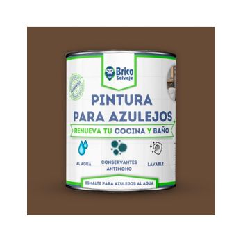 Pintura Para Azulejos Bricosalvaje Tabaco 750 Ml Mate