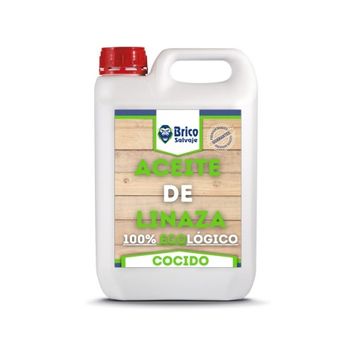 Aceite De Linaza Cocido Para Madera 1l Bricosalvaje