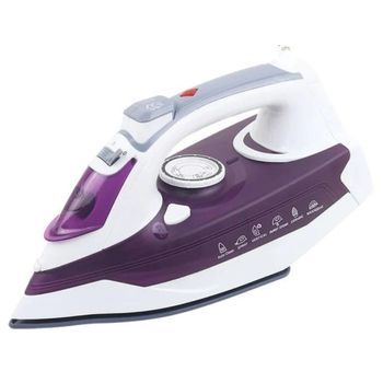 Plancha De Vapor Eléctrica 2200w Morada