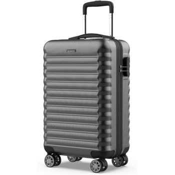 Maleta De Cabina 20' Abs Xs (55x36x19cm) Numada Upfly Gris   Cabina