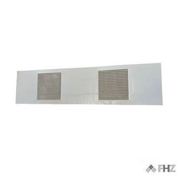 Rejilla De Ventilacion Fhz 80x20 Blanca Aluminio
