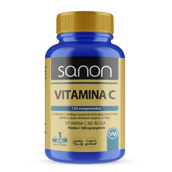 Vitamina C 120 Comprimidos Sanon