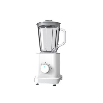 Batidora Mesa Cuchillas Pica Hielo 700w 1,5l Blanca