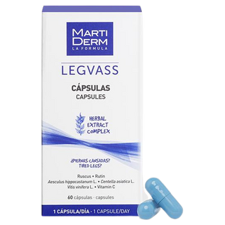 Martiderm Legvass 60 Cápsulas