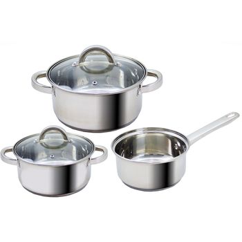 Batería de Cocina SAN IGNACIO Onil (Aço Inoxidável - 5 Piezas)