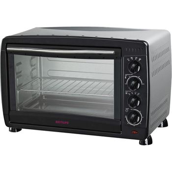 Horno Romo Romh45l Negro 1800w 45 Litros Con Conveccion Y Rustipollo