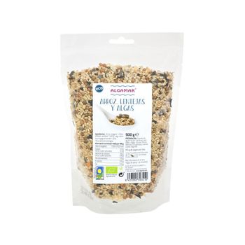 Arroz Lentejas Y Algas Bio 500g Algamar