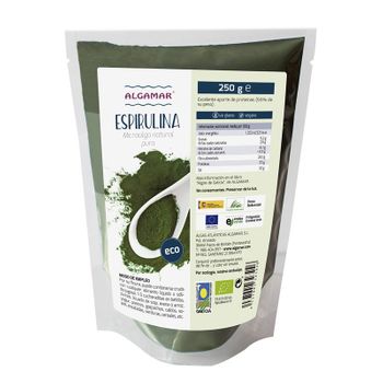 Espirulina Polvo Bio 250g Algamar