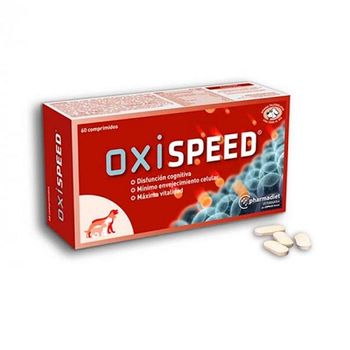 Oxispeed Mejora La Energía De Tu Mascota Pharmadiet - 60 Comprimidos