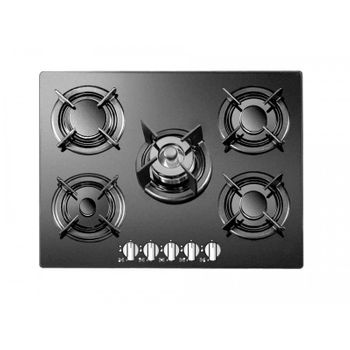 Vitrokitchen 260IB - Hornillo Gas Butano 2 Fuegos Tipo Ciclón Inox